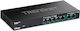 Trendnet TPE-TG327 L2 PoE Switch с 7 Портове Гигабитови (1Gbps) Ethernet