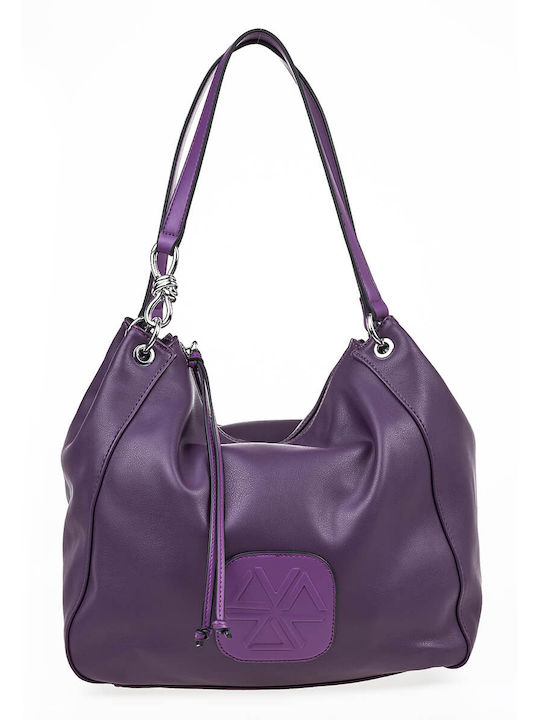 Verde Women's Bag Shoulder Purple