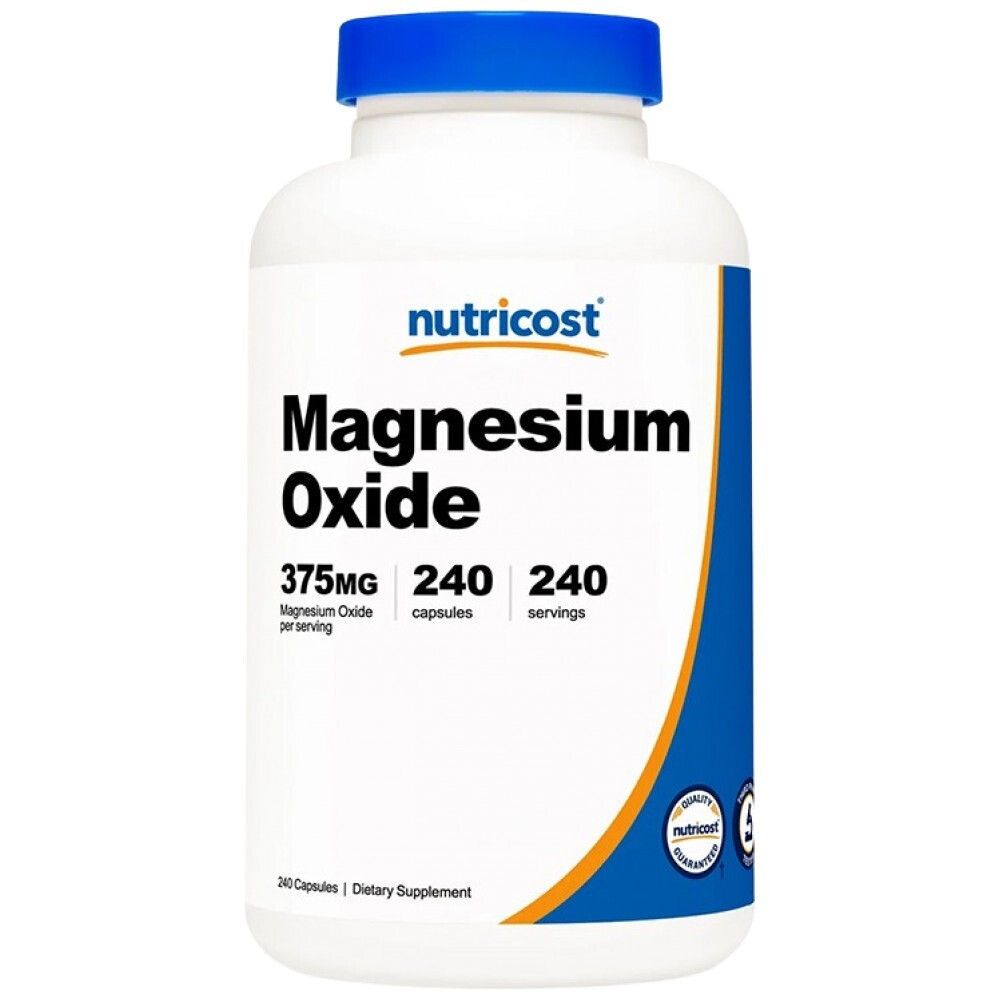 Nutricost Magnesium Oxide 375mg 240 κάψουλες Skroutz.gr