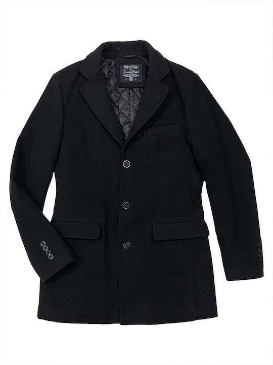 Ustyle Men's Coat Black