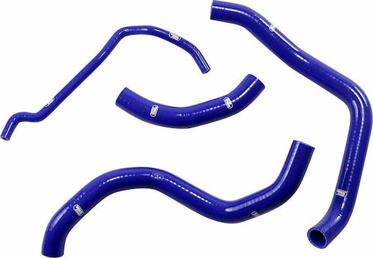 Samco Sport Set Coliere Silențioase Motor Motocicletă pentru Suzuki GSX-R 1000 Albastre