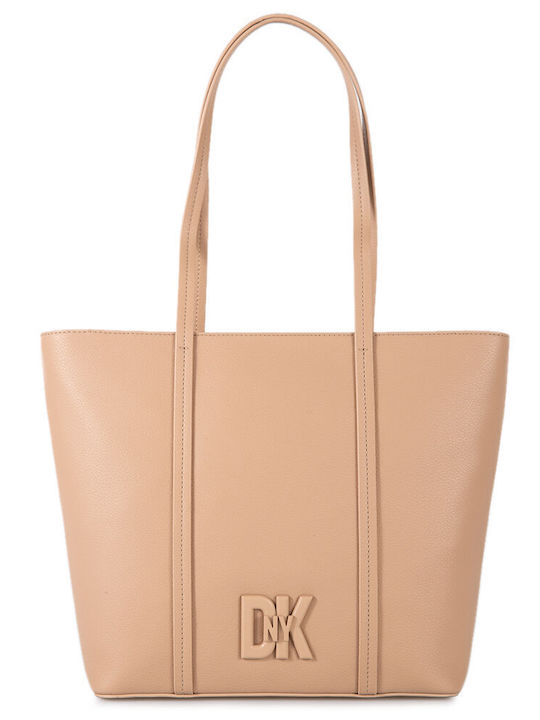 DKNY Damen Tasche Schulter Beige