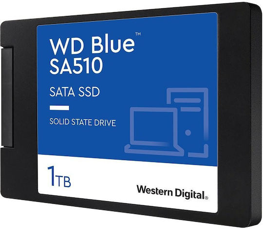 Western Digital Blue SA510 1TB 2.5 Inch SSD with SATA III Connection