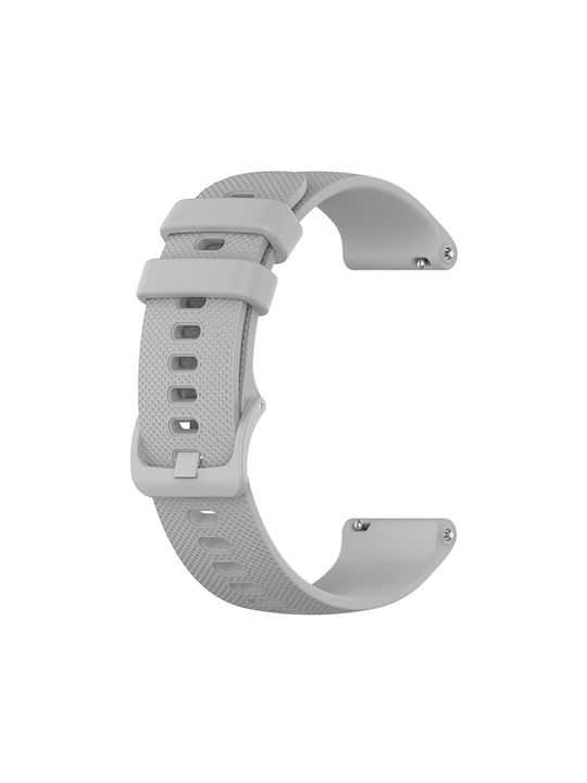 Techsuit Curea Silicon Gri (Galaxy Watch4/5/6/7/FE/4 Classic/6 Classic/5 ProHuawei Watch GT2 / GT3 (42mm) / GT3 Pro (43mm))