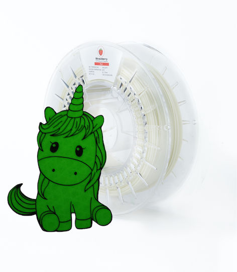 Strawberry 3D PLA 3D Printer Filament 1.75mm Glow in the Dark 0.5kg 1τμχ (Spool)