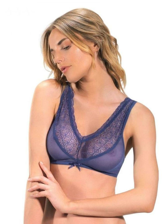 CottonHill Bralette Σουτιέν Blue Raf