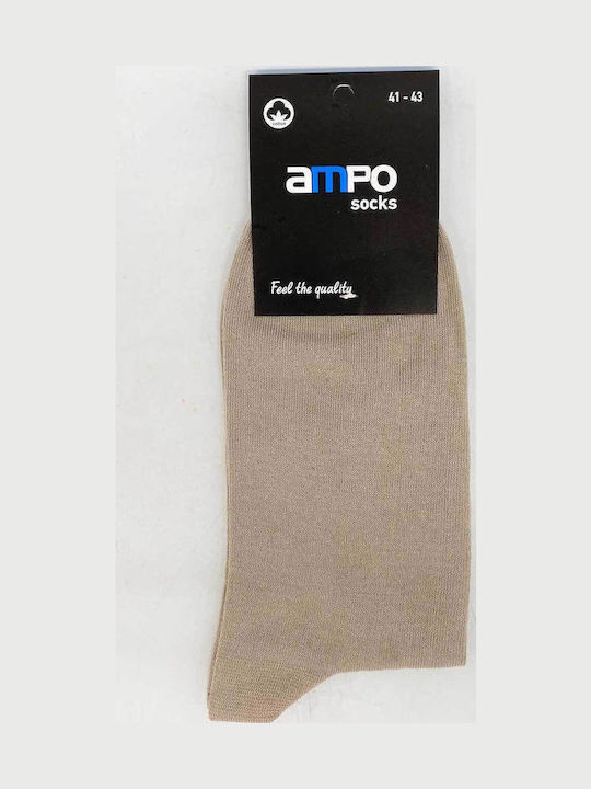 Ampo Socks Κάλτσες Βαμβακερή Αντιϊδρωτική ΜΠΕΖ