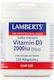 Lamberts Vitamin D3 Vitamin for Immune System Boost 2000iu 120 caps