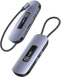 Usams USB Hub 6 Θυρών (USB-C) US-SJ642