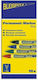 Bleispitz Markere Permanente 1mm NEGRU 10buc