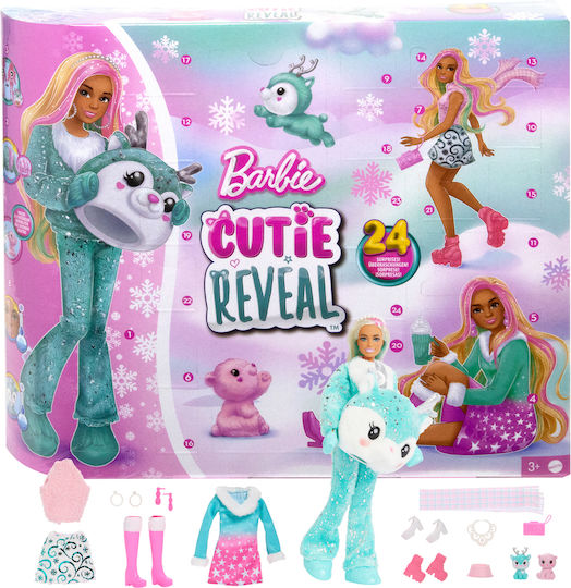 Barbie Doll Cutie Reveal for 3++ Years