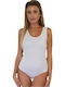 W2003 Bodysuit pentru femei Alb