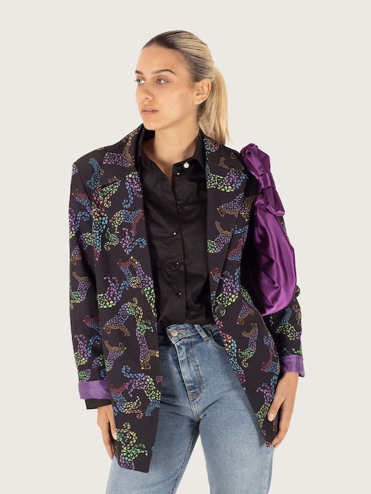 Innocent Women's Blazer Purple