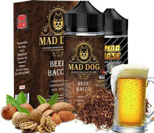 Mad Juice Flavor Shot Beer Bacco 20ml/100ml 1Stück