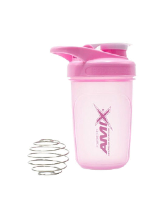 Amix Shaker Πρωτεΐνης 300ml Πλαστικό Ροζ