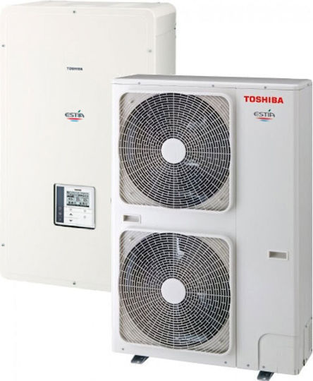 Toshiba Wärmepumpe 16.76kW Einphasig 55°C Teilen