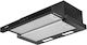 Gruppe Ammos Forte Schiebbarer Dunstabzug 60cm Schwarz