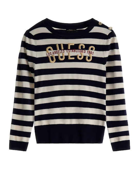 Guess Kids' Sweater Long Sleeve Blue