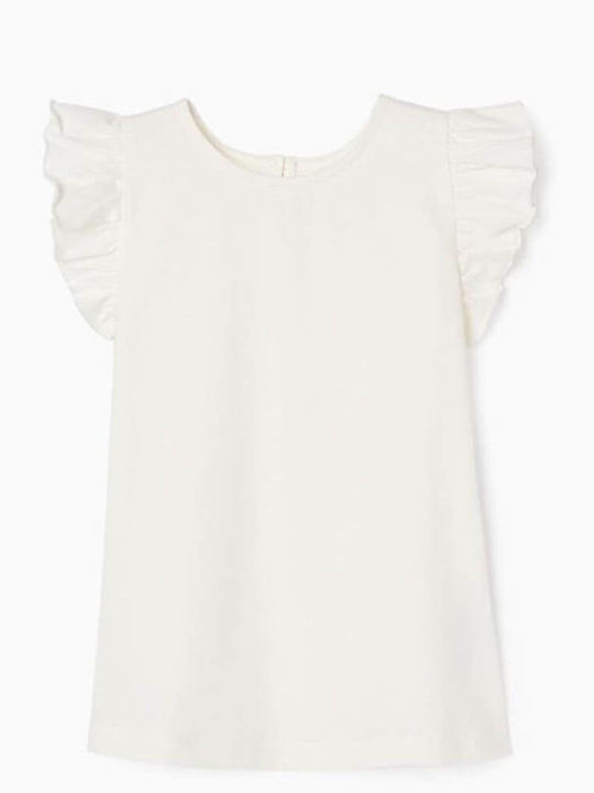 Zippy Kids Blouse Sleeveless White