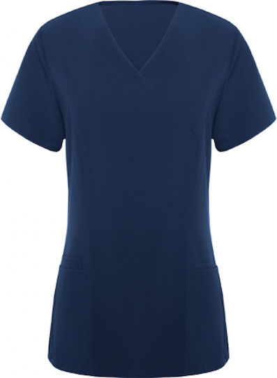 Roly Ferox Unisex Navy Blue Medical Blouse