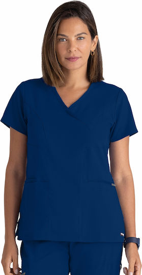 Grey's Anatomy Γυναικεία Ιατρική Μπλούζα Navy Μπλε