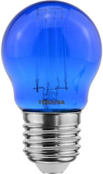 Toshiba LED 4.5W E27 Μπλε Toshiba LED 4.5W E27 Μπλε