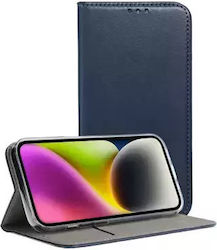 Techwave Smart Umschlag Rückseite Leder Marineblau (Huawei Nova 10 Pro)