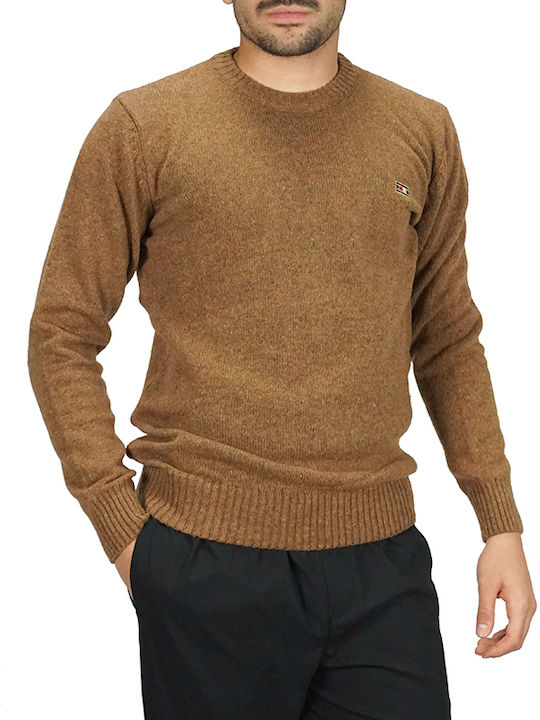 Machete Herren Langarm-Pullover Camel