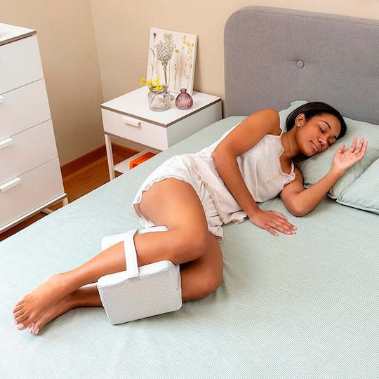InnovaGoods Lerellow Разделител на верандата Ортопедична възглавница Крака с Memory Foam 25.2x21x15.4см в Бял цвят V0103844
