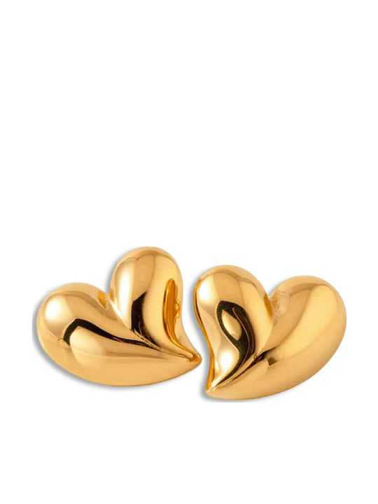 Kloxx Earrings made of Steel Gold Plated