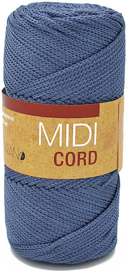 Handibrand Midi Cord Μακραμέ Μπλε 135m 200gr