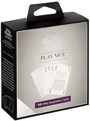 Fifty Shades of Grey Play Nice Erotic Game of Cards Talk Dirty Inspiration Pieces