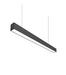 Vito LED Γραμμικό Φωτιστικό Οροφής 40W Φυσικό Λευκό IP40 με Ρυθμιζόμενη Ένταση Μ120xΒ8.2xΥ5.2εκ.