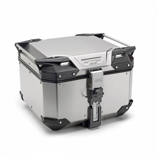 Givi Trekker Outback Monokey Motorrad-Topcase Aluminium 42lt Grau