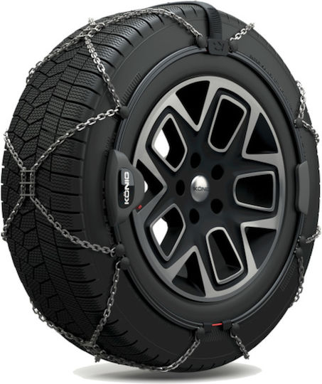 Konig Reflex Anti-slip Chains Thickness 9mm Passenger Car 2pcs