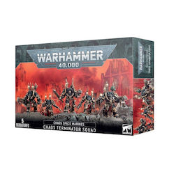 Games Workshop Warhammer Chaos Space Marines : Terminators Figuren Games Workshop Warhammer Chaos Space Marines : Terminators Figuren