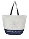 Beverly Hills Polo Club Fabric Beach Bag Beige