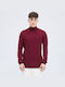 Aristoteli Bitsiani Men's Long Sleeve Sweater BORDO.