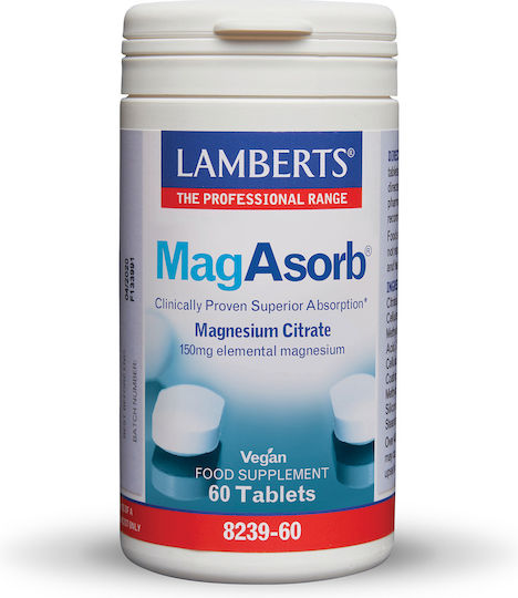 Lamberts MagAsorb 150mg 60 tabs