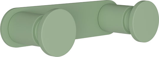 Pam & Co Haken Badezimmer Einzeln ​12x3.5cm Grünes