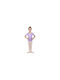 Kapola Kids Dance Bodysuit Lilac