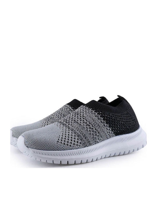 Παιδικά Sneakers Slip-on Μαύρα