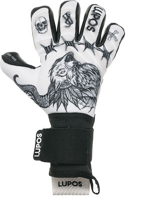 Lupos Adults Goalkeeper Gloves Black