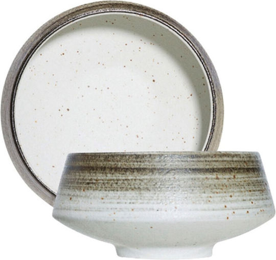 Cosy & Trendy Serving Bowl Round Ceramic White with Diameter 13cm