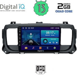 Digital IQ Ηχοσύστημα Αυτοκινήτου για Toyota Proace (Bluetooth/USB/WiFi/GPS) με Οθόνη Αφής 9"