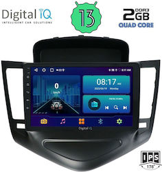 Digital IQ Car Audio System for Chevrolet Cruze 2008-2012 with Clima (Bluetooth/USB/AUX/WiFi/GPS/Android-Auto) with Touch Screen 9"