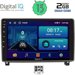 Digital IQ Sistem Audio Auto pentru Peugeot 407 2004-2011 (Bluetooth/USB/AUX/WiFi/GPS/Android-Auto) cu Ecran Tactil 9"