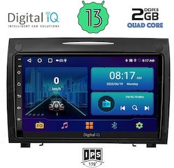 Digital IQ Ηχοσύστημα Αυτοκινήτου για Mercedes-Benz SLK 2004-2010 (Bluetooth/USB/AUX/WiFi/GPS/Android-Auto) με Οθόνη Αφής 9"