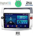 Digital IQ Car-Audiosystem für Citroen C4 2004-2011 (Bluetooth/USB/AUX/WiFi/GPS/Android-Auto) mit Touchscreen 9"