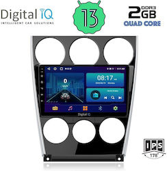 Digital IQ Car-Audiosystem für Mazda 6 2005-2008 (Bluetooth/USB/AUX/WiFi/GPS/Android-Auto) mit Touchscreen 9"